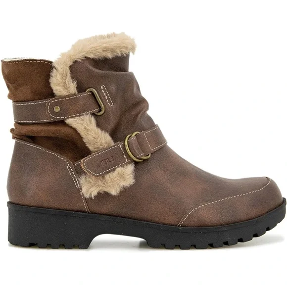 NWOT JBU Men\'s Boots Tan and Black Waterproof JBU Men main image 2